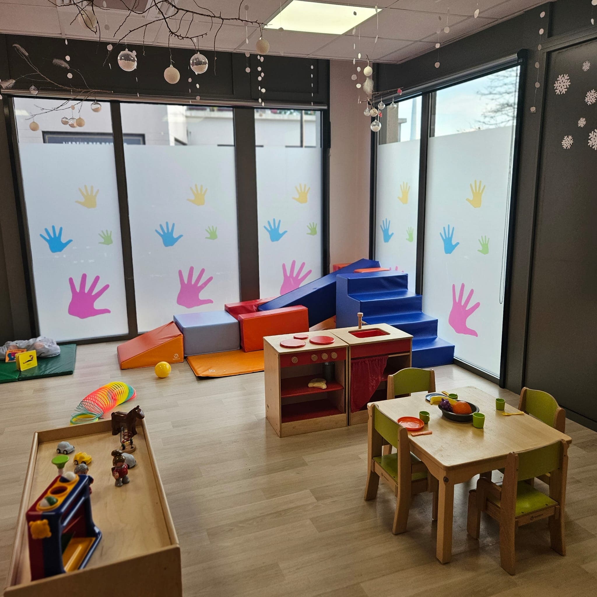 Espace de jeu de la salle principale