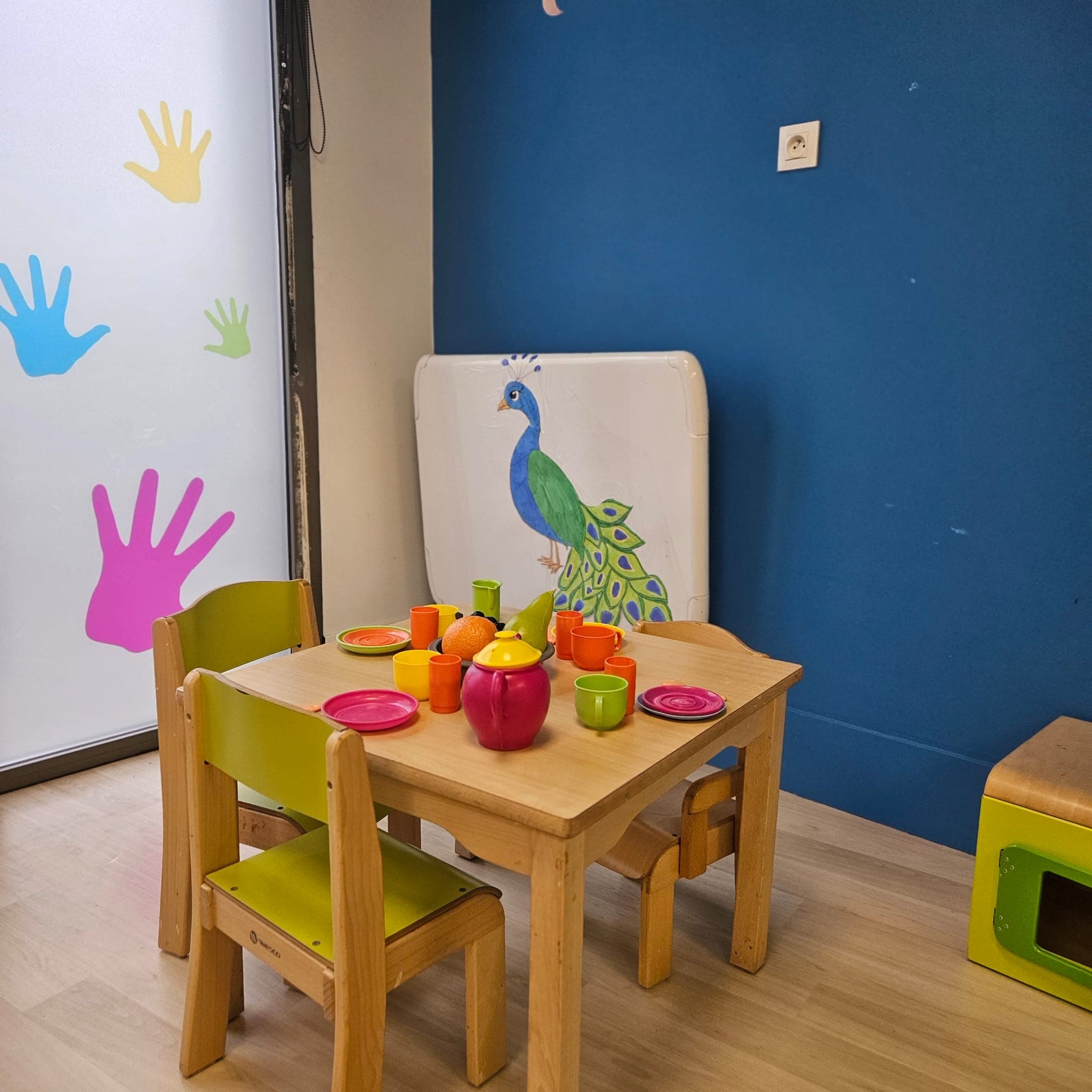 Salle des aventuriers aménagée pour les grands