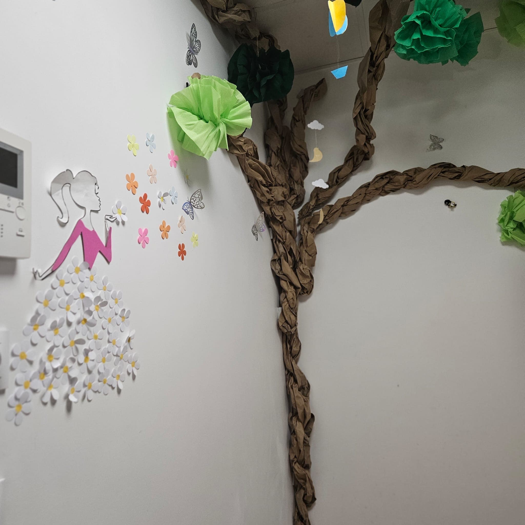 Décorations réalisées par les enfants