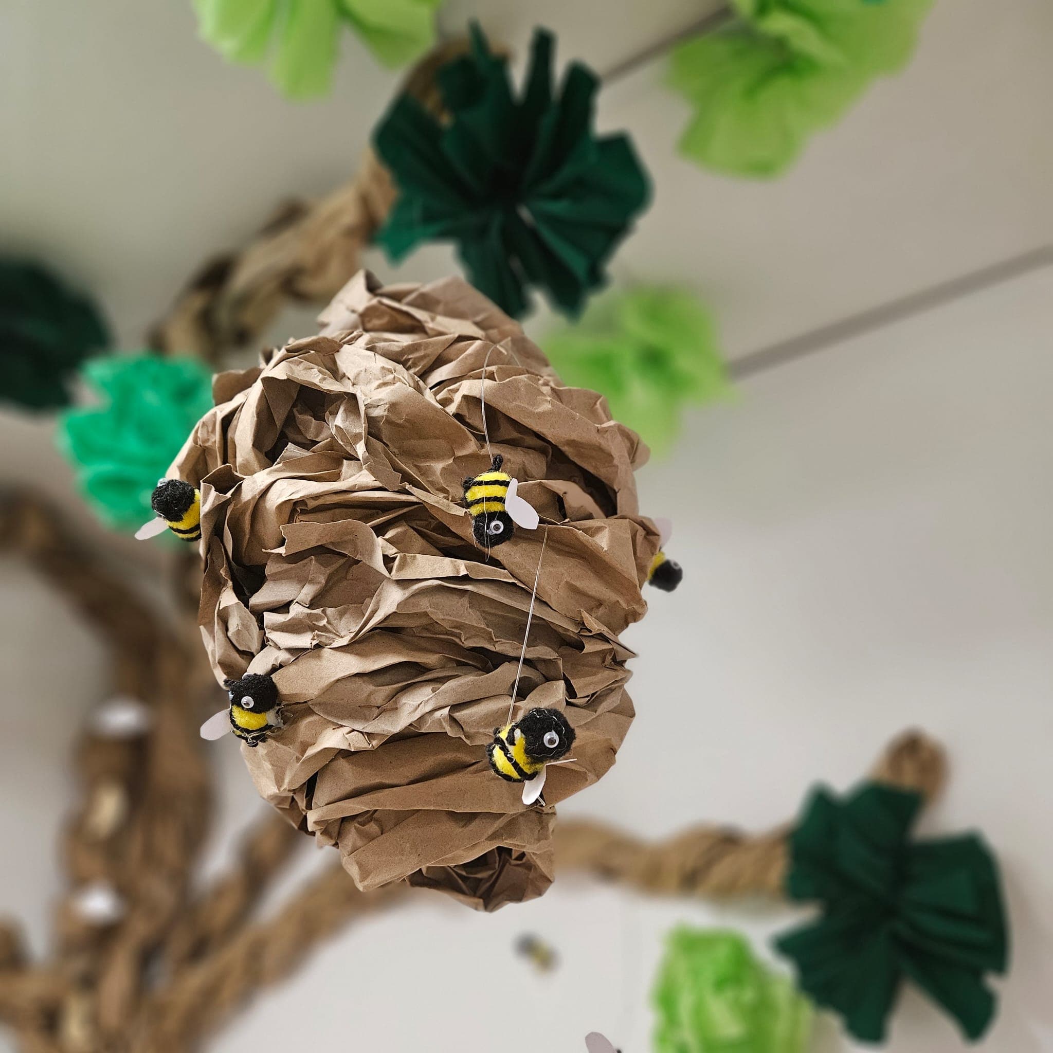 Décorations colorées dans les espaces de vie